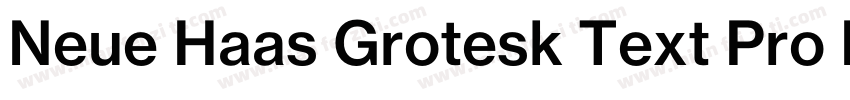 Neue Haas Grotesk Text Pro Regular字体转换